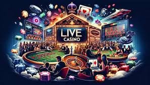 Antarmuka meja poker di bekal toto dengan dealer langsung
